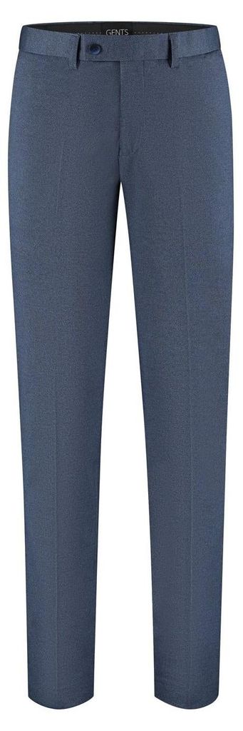 GENTS - Stretch-Hose Birdseye Blau - Polyester, Viskose, Elasthan - Blauw - Größe 56/3XL