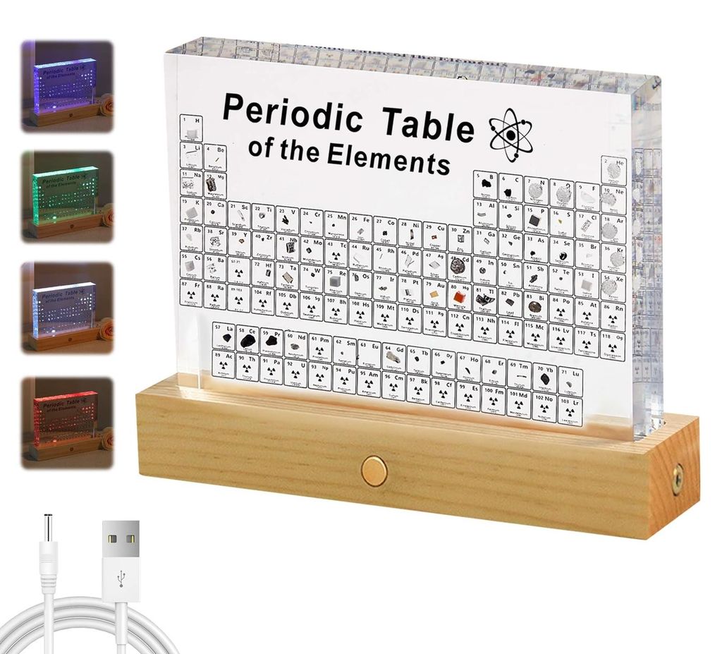 Solidchoice – Periodický systém prvkov s autentickými Obrázok produktu 