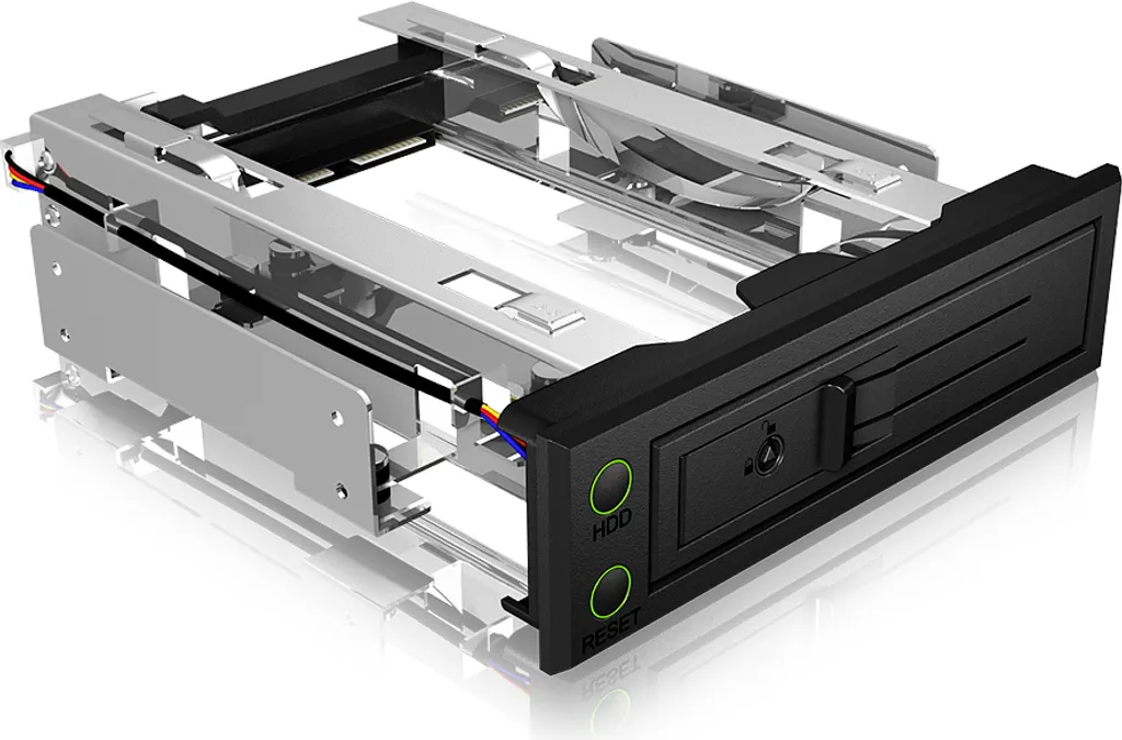 Icy Box IB-166SSK-B Rack pour sauvegarde rapide disque dur 3.5 pouces