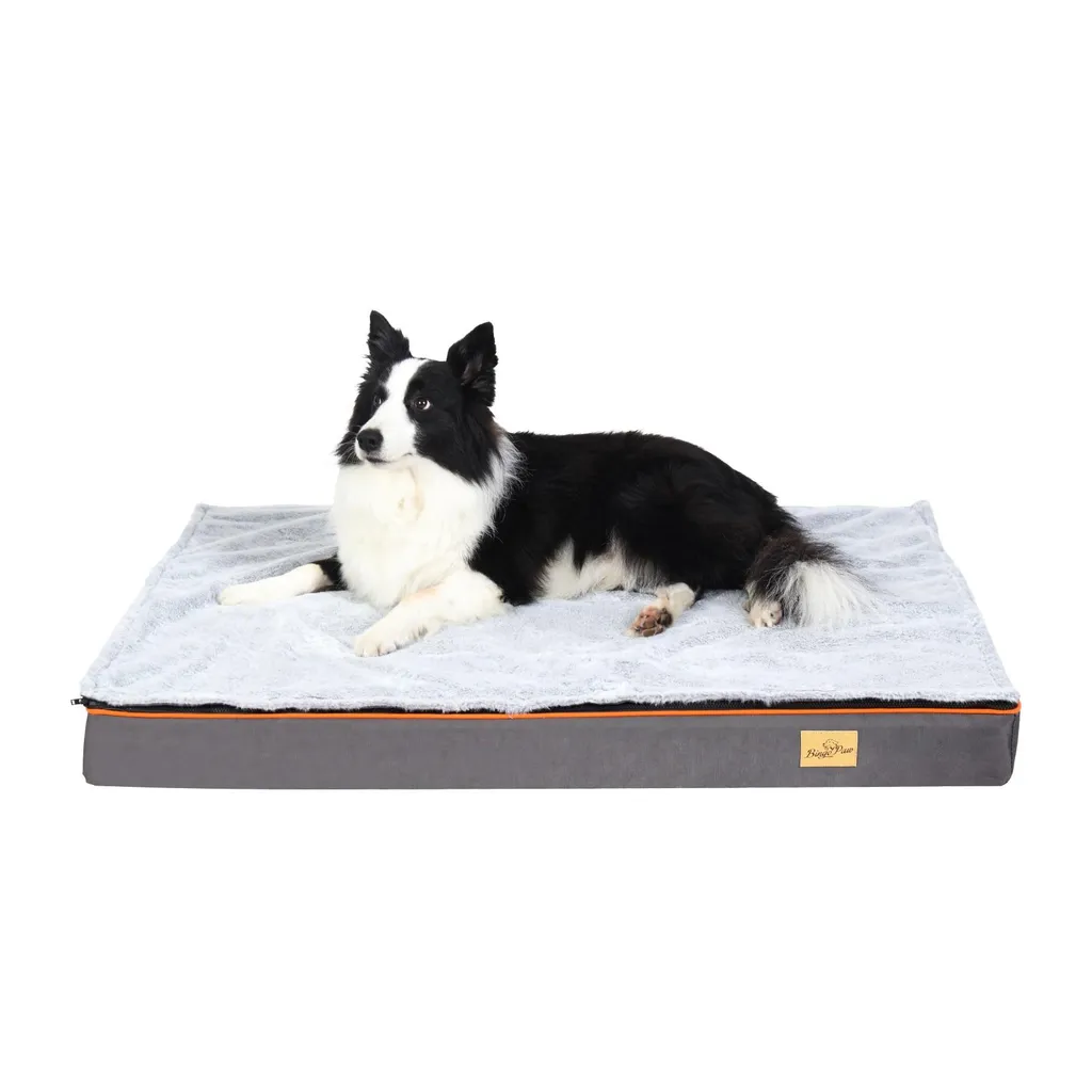 FATIVO Panier Chien Imperméable XL 110x85cm - Matelas Orthopédique