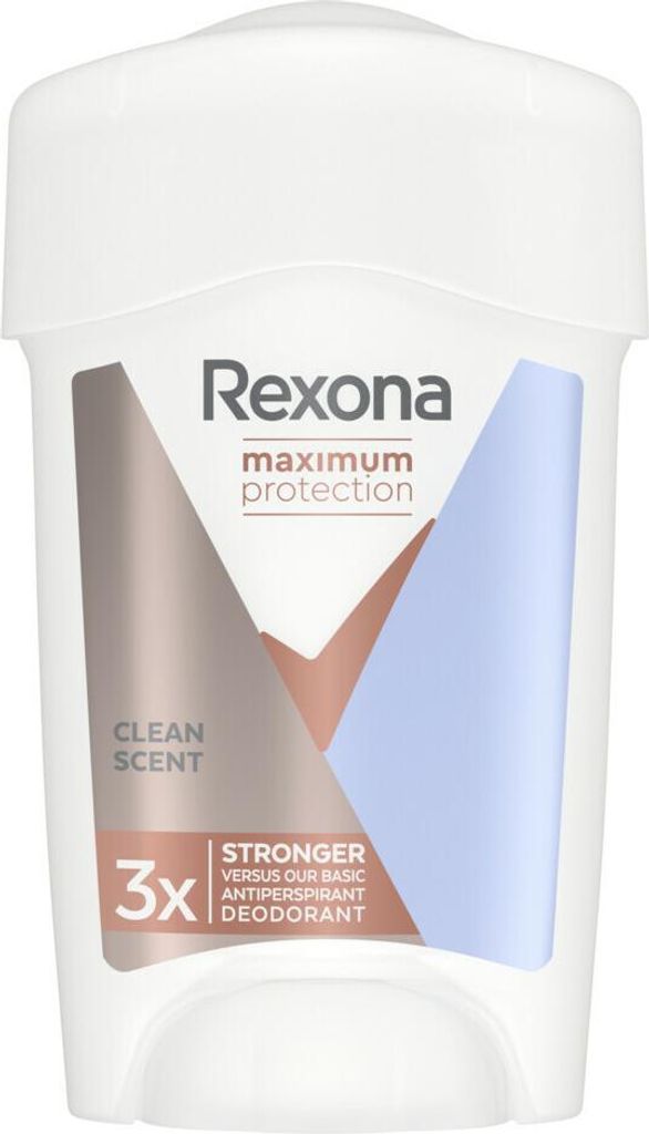 Rexona - Deodorant Stick - Women Maximum Protection Clean Scent - Antitranspirant - 45 ml - 1 Stück