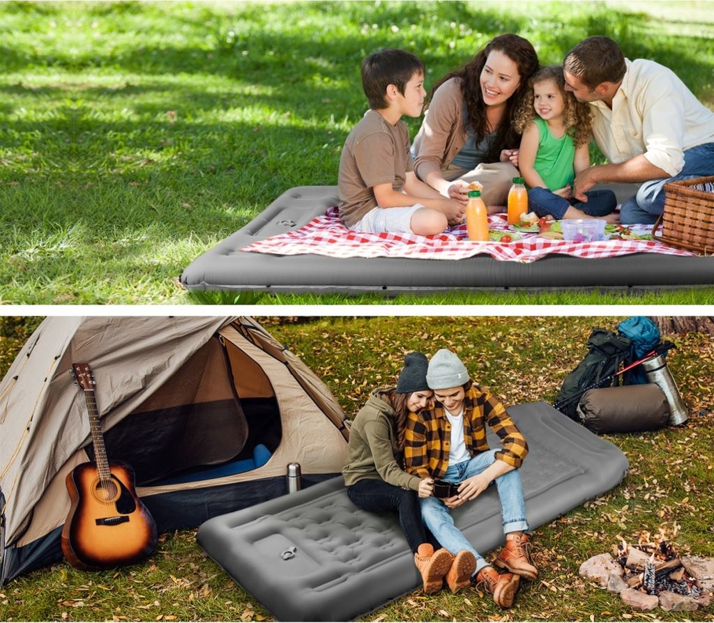 Isomatte Selbstaufblasend,12CM Luftmatratze Camping mit Produktbild 11