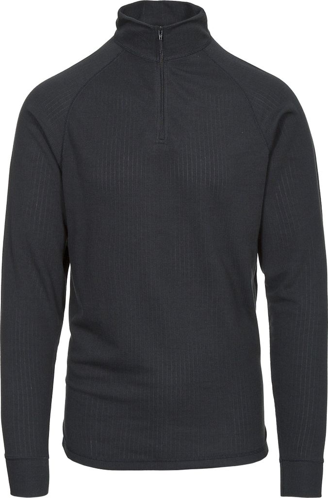 Trespass Uni Wise360 Quick Dry Baselayer Top TP3853 (L) (Schwarz)