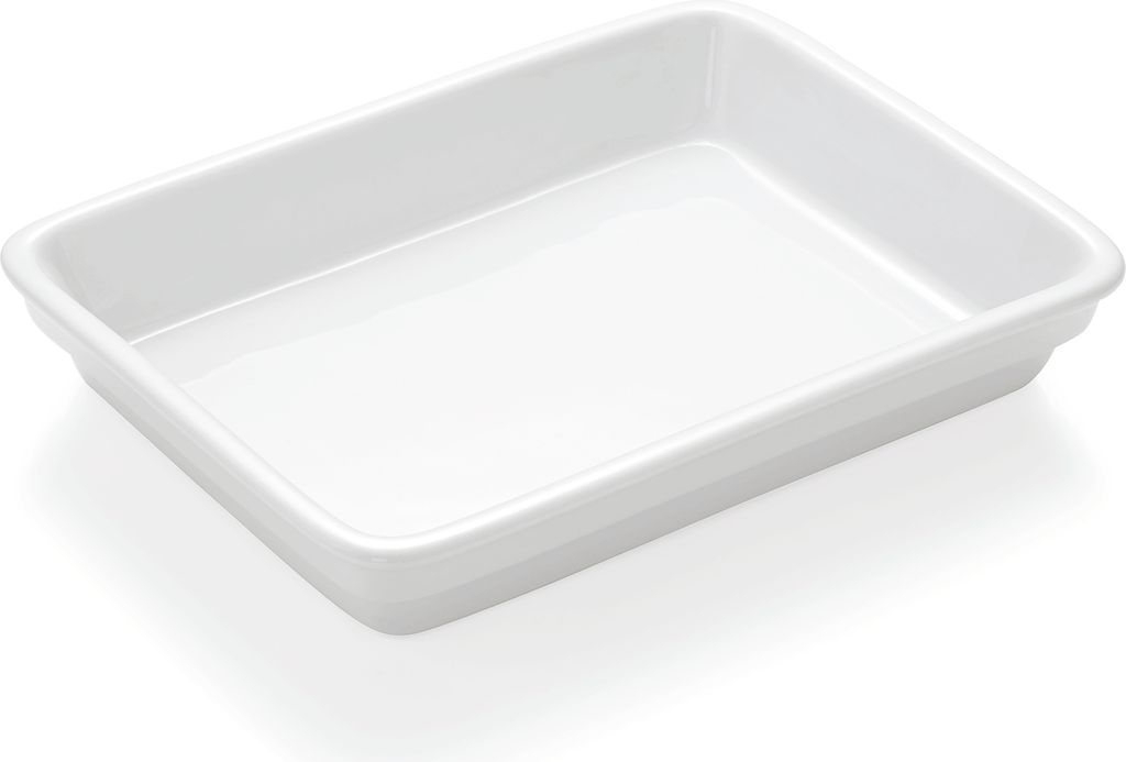 Priehradkový podnos bez priehradky biely, porcelán 23,5 x Obrázok produktu 