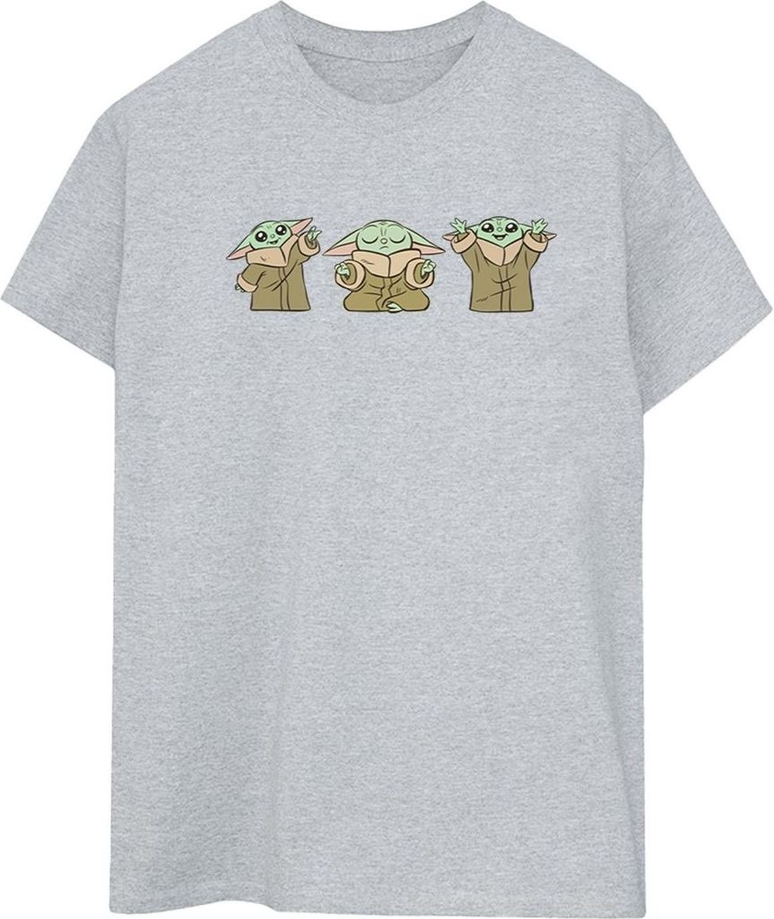 Star Wars - "The Mandalorian" T-Shirt für Damen BI45985 (3XL) (Grau)