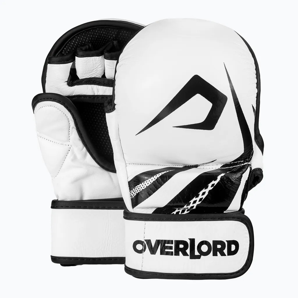 Gants de Sparring MMA Overlord Blancs Taille XL - Protection Combat Pro
