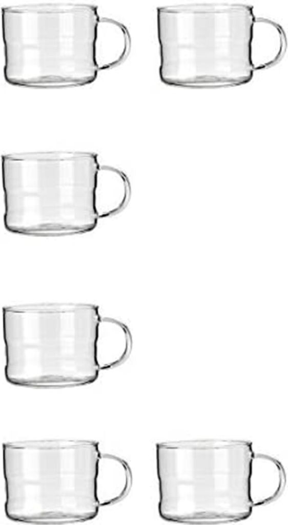 Coffee Design Glass Cup