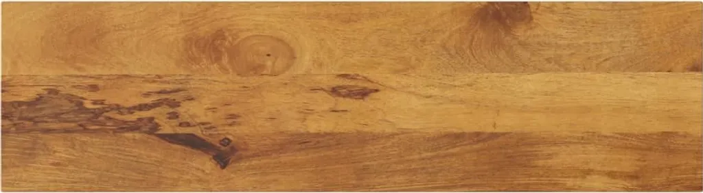 Piano per Tavolo 100x30 in Legno Massiccio di Mango Naturale | Unico