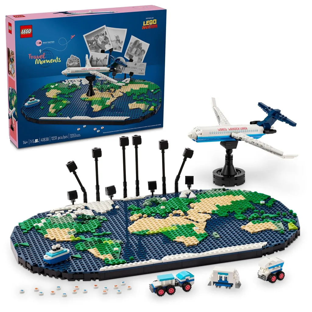 Personnalisez vos souvenirs avec LEGO 41838 Souvenirs de la route