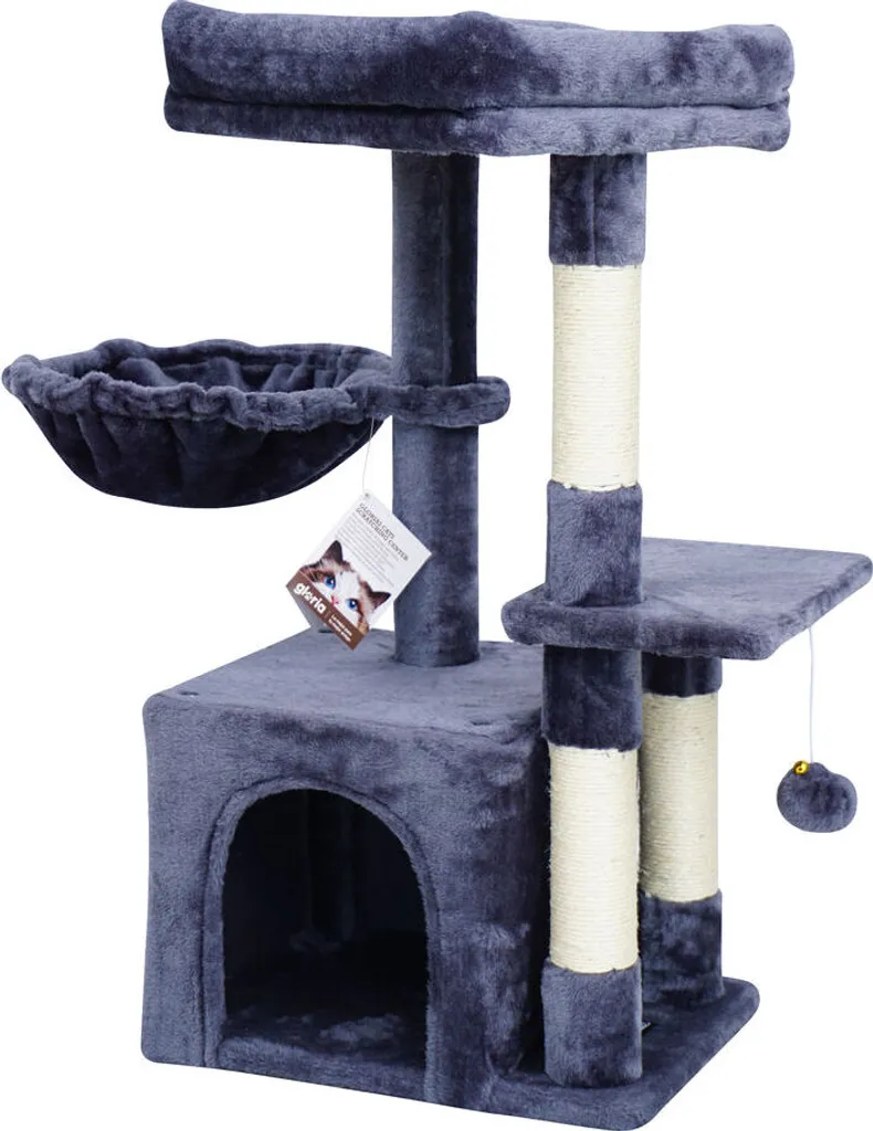 Arbre à Chat Gloria Gambie - Poste d'Observation pour Chat d'Appartement