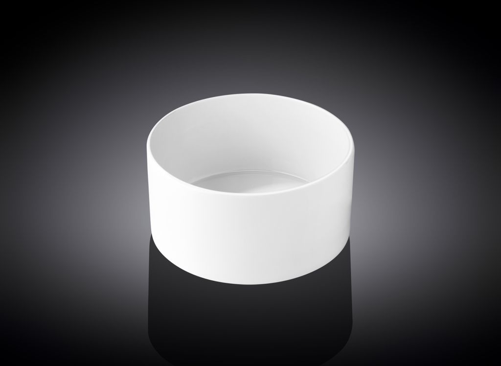 Wilmax Schale 630 ml 13 cm aus Porzellan, Weiß WL-992745/A