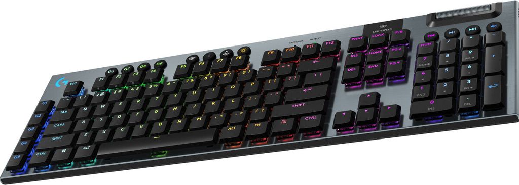 Logitech G G915 X LIGHTSPEED, Verkabelt & Kabellos, USB + Produktbild 