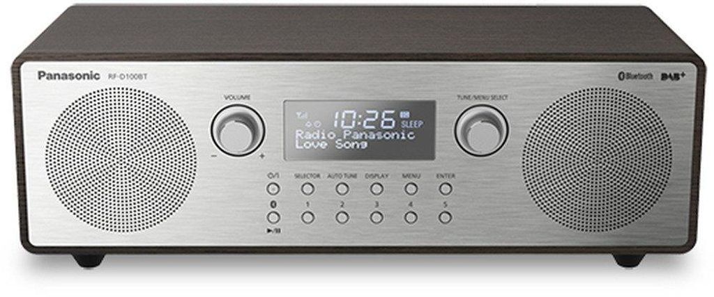 Panasonic RFD100BT Radio Portatile Digitale Nero Grigio Immagine del prodotto 