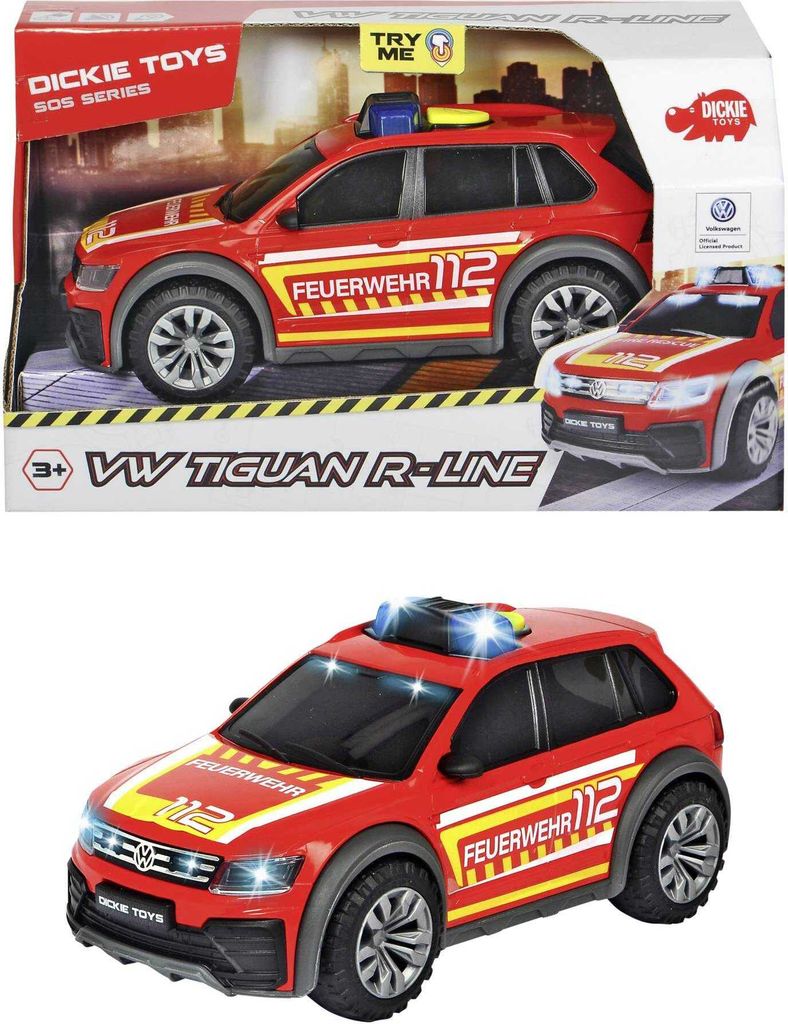 Dickie VW Tiguan R-Line Fire Car 203714016