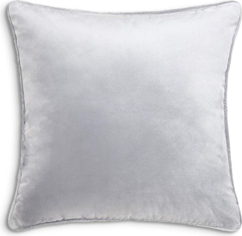 Heckett and Lane Velours Original Dekokissen 48x48 Cloud Grey Dekokissen 48x48 Cloud-Grey Uni