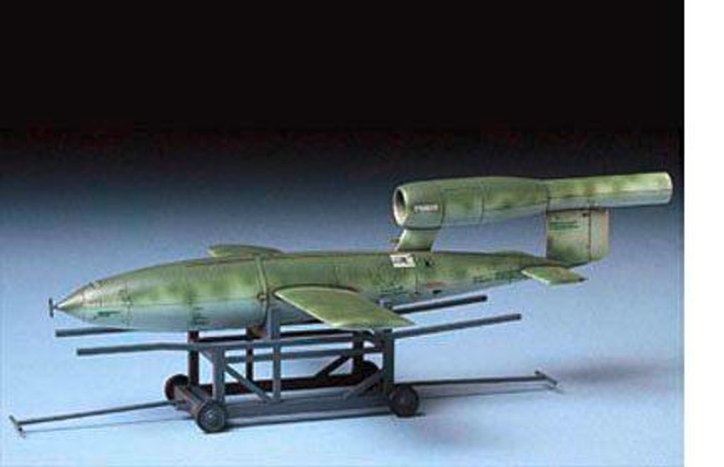 Modelbouwpakket 1:48, V-1 Fiseler Fi103 vliegtuig, Productafbeelding 