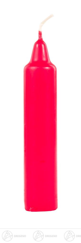 Hochwertige Pyramidenkerzen weiß - 2,0cm Durchmesser von Produktbild 