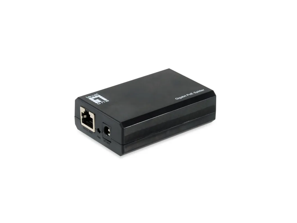 Splitter PoE LevelOne POS-5000 per Telecamere PTZ | Gigabit 802.3bt