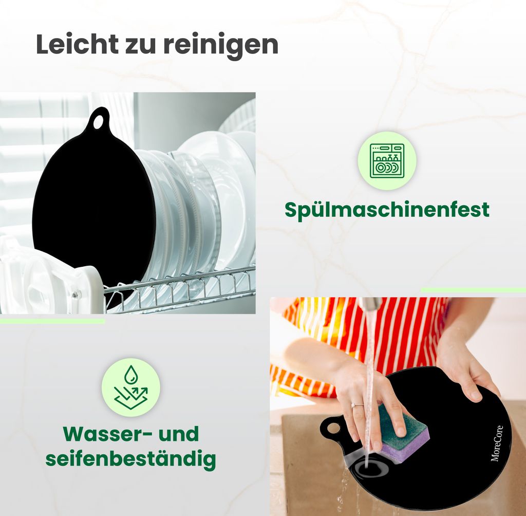 MoreCore Induktionsschutzmatte | Herdabdeckung Produktbild 9