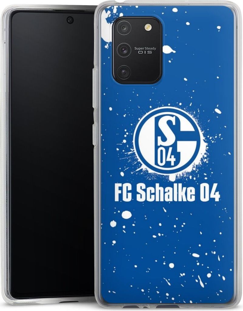 DeinDesign Handyhülle für Samsung Galaxy S10 Lite Silikon Hülle Case Smartphone Schutzhülle FC Schalke 04 Logo S04