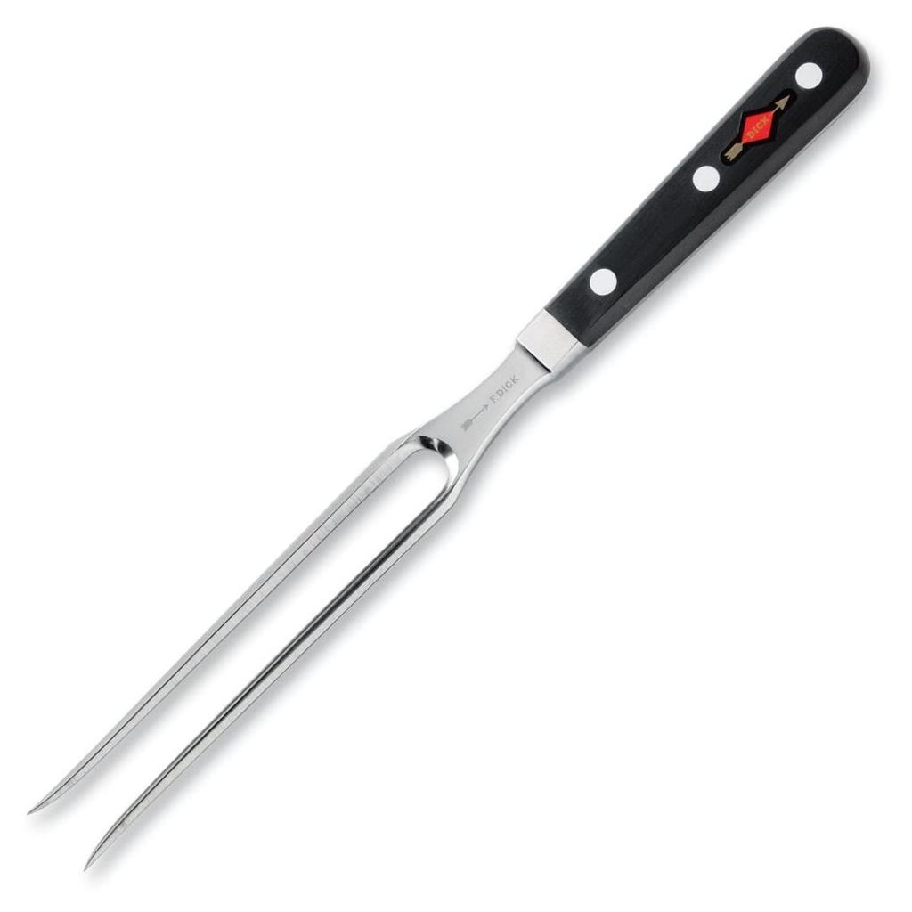 F. DICK Wurstgabel, Fleischgabel I Gabel 18 cm bis zum Griff, rostfrei, 92020182