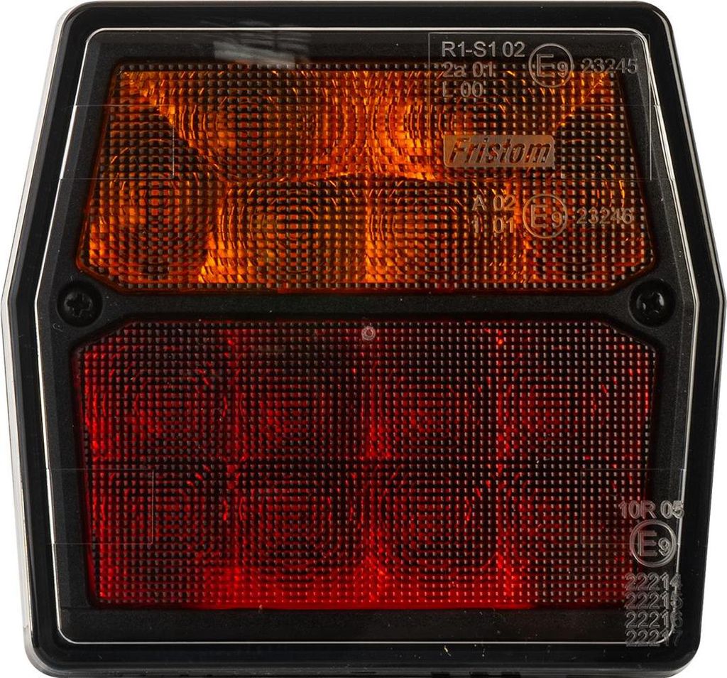 FRISTOM FT-222 LED Rückleuchte, 4 Funktionen, universal
