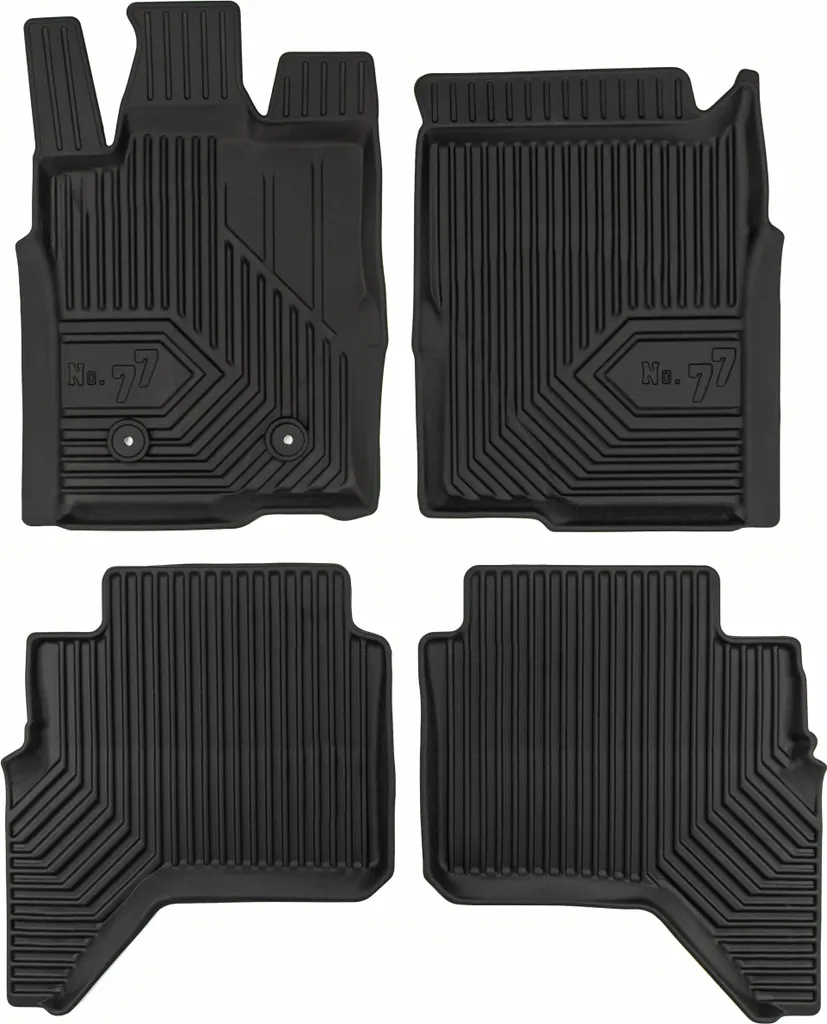 Set Tappetini 3D Gomma Ford Ranger 6 dal 2022 - KORYTKA 77 Professionale