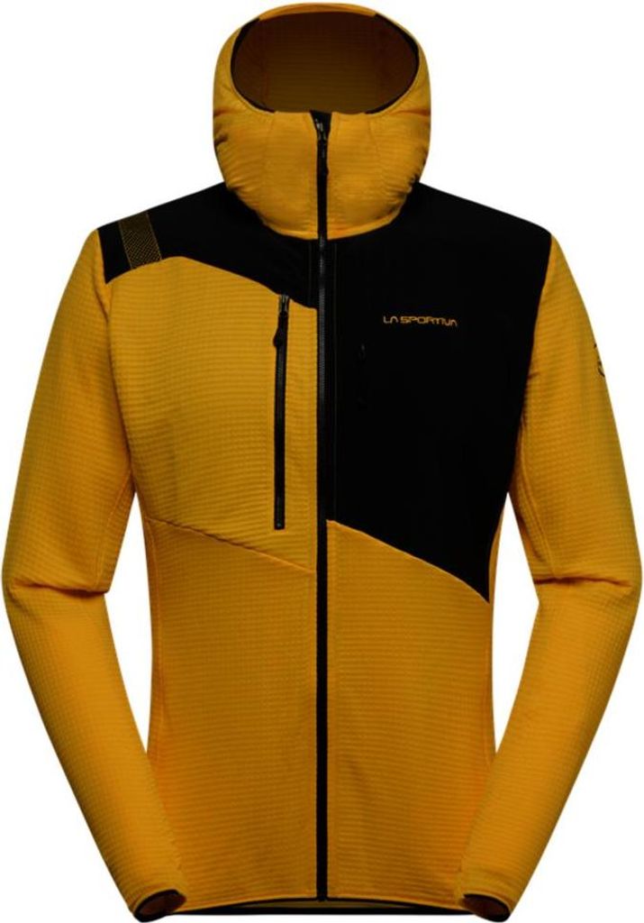 Lucendro Thermal Hoody M, Mountaineering Fleece, Herren - La Sportiva, Größe:L, Farbe:Y00K00-Yellow/Black