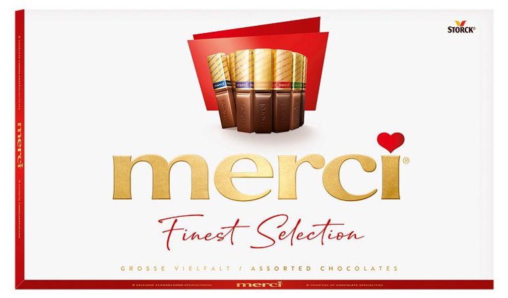 merci Finest Selection 400 g, 400 g, Sortiert, Zutaten je Produktbild 