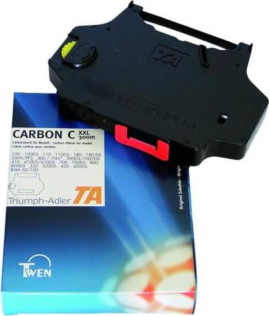Farbband Gr. 185C Carbon schwarz