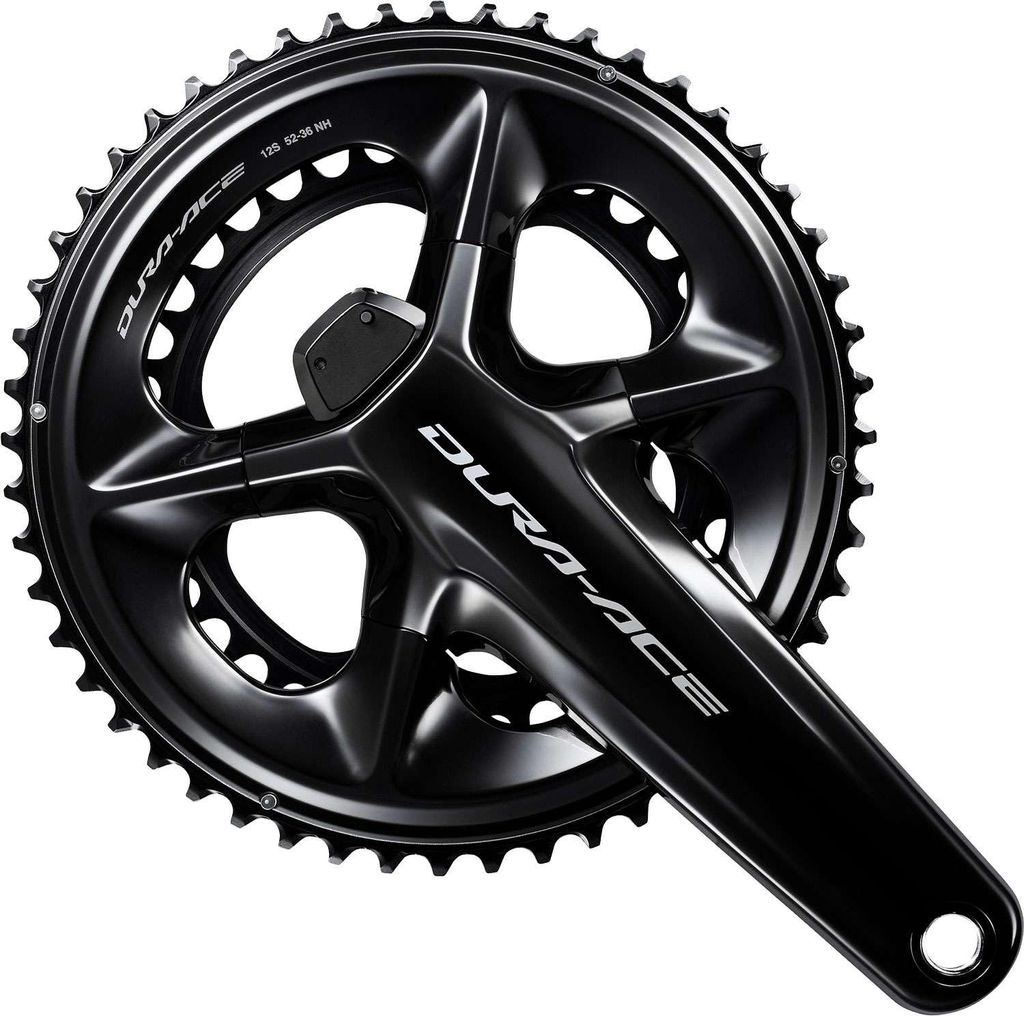 SHIMANO Kurbelgarnitur DURA-ACE FC-R9200-P Powermeter - 170 mm, 52-36 Zähne, ...
