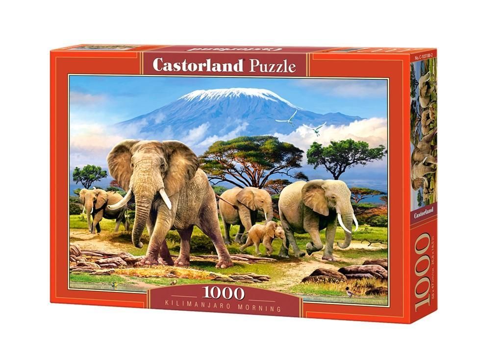 Puzzle 1000 elementów Kilimandżaro o poranku 103188 Zdjęcie produktu 