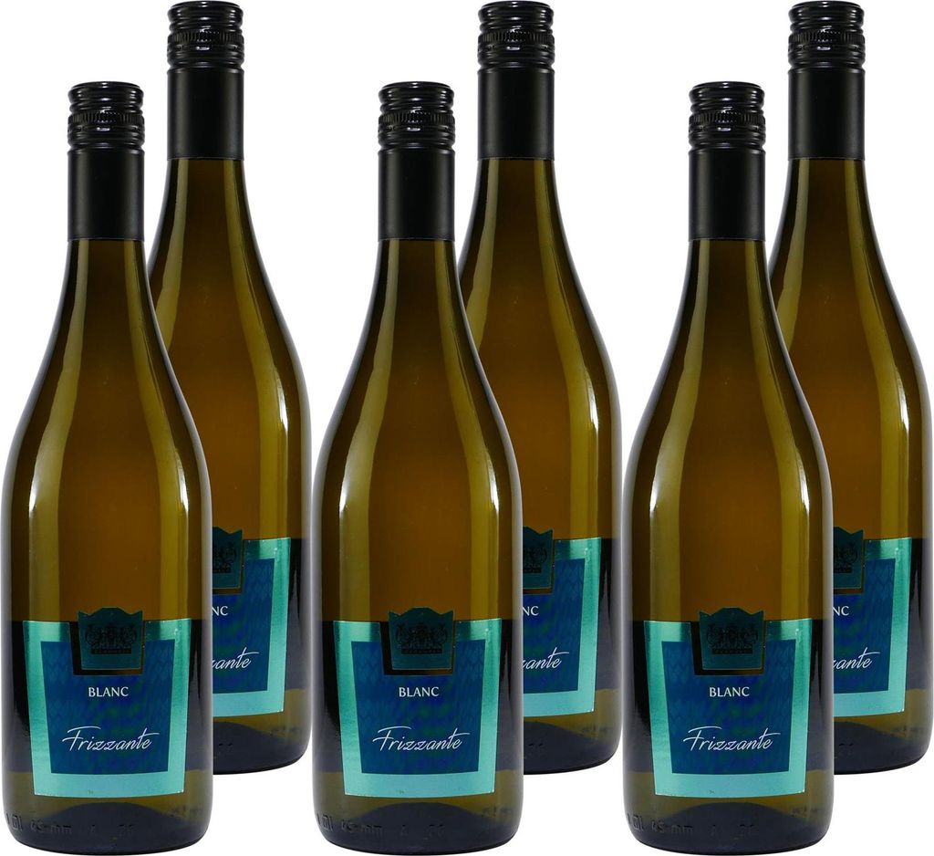 De Angeli Vino Frizzante Bianco Secco -trocken- (6 x 0,75L) Produktbild 