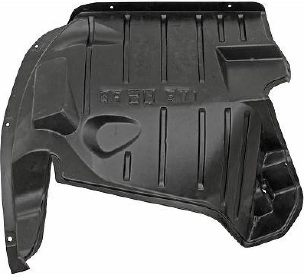 DIEDERICHS 3494017 Verkleidung Radhaus für IVECO DAILY IV Kasten/Kombi Vorne Links hinterer Teil