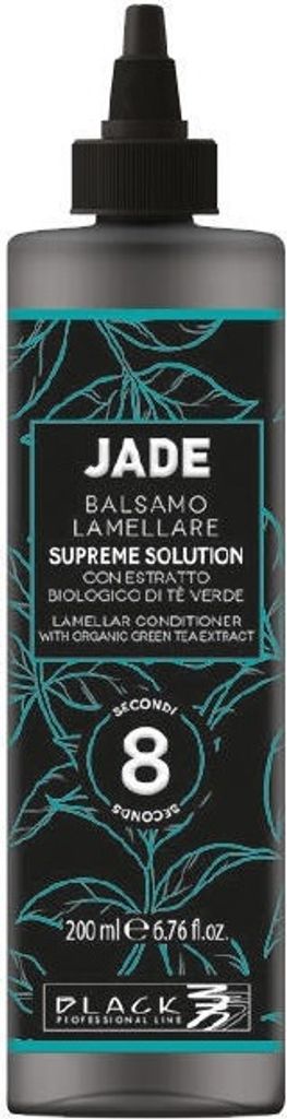 Black professional Jade Lamellar Conditioner mit Grüntee-Extrakt und Lamellar-Technologie wirkt in 8 Sekunden.