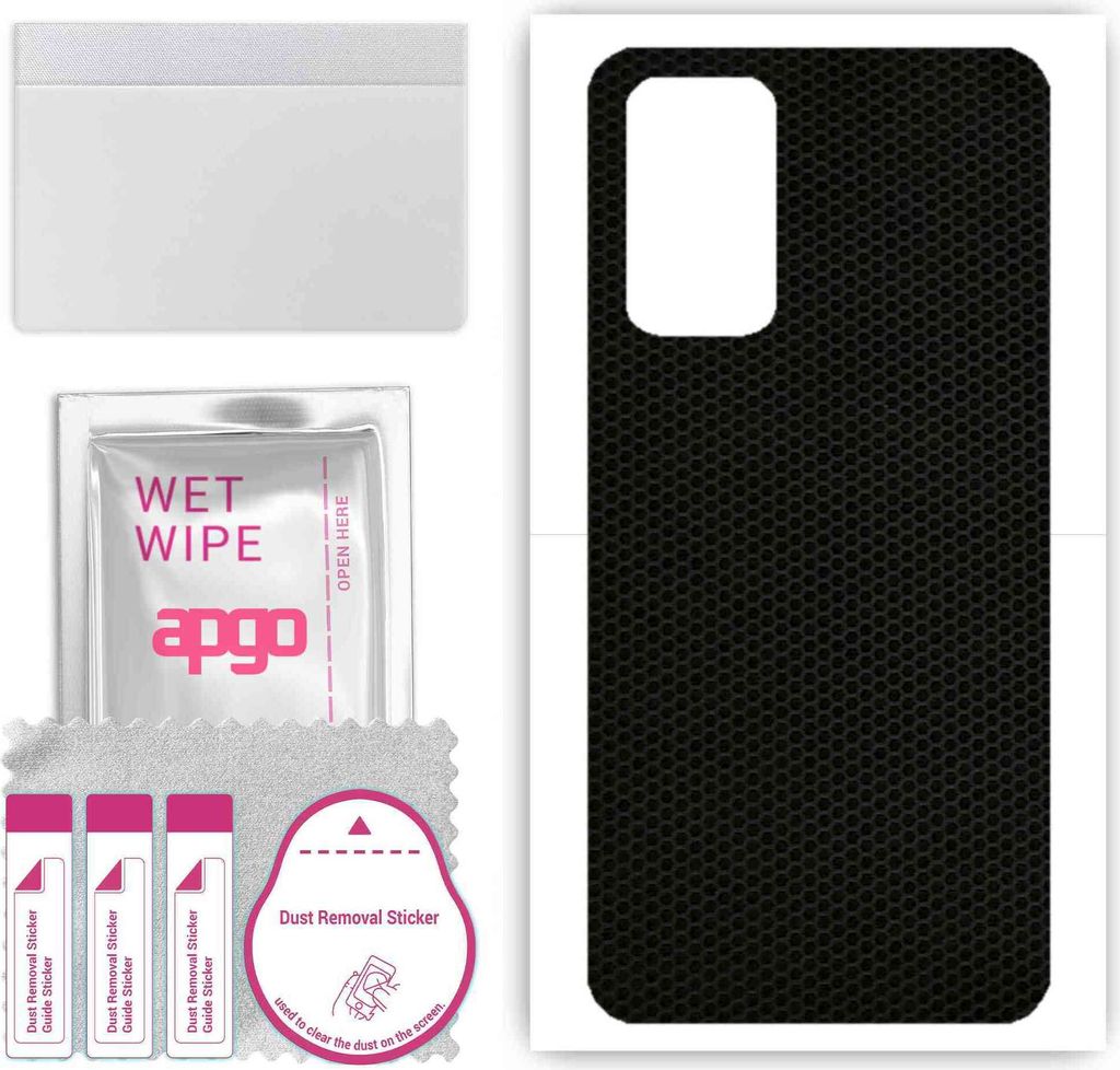 apgo Rückseite Schutzfolie, Skin, kompatibel mit Xiaomi Poco M4 Pro 5G, Hinten Displayschutzfolie aus Vinylfolie, kratzfest, einfache Montage - Ma...