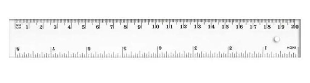 Règle de 20 cm BL002-B - Tetis Image du produit 