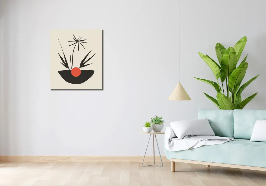 Art Mural Essence de la croissance 60 x 70 cm - Impression Qualité - 2
