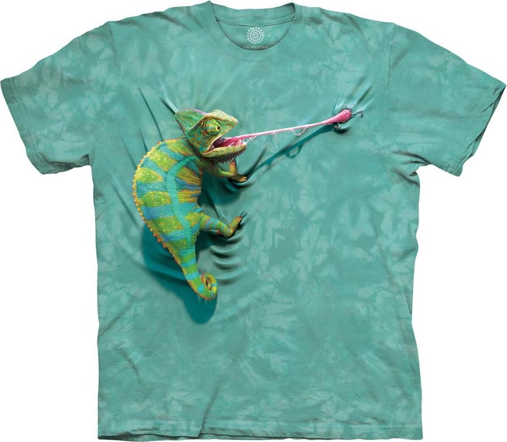 The Mountain T-Shirt - Climbing Chamäleon KIDS S