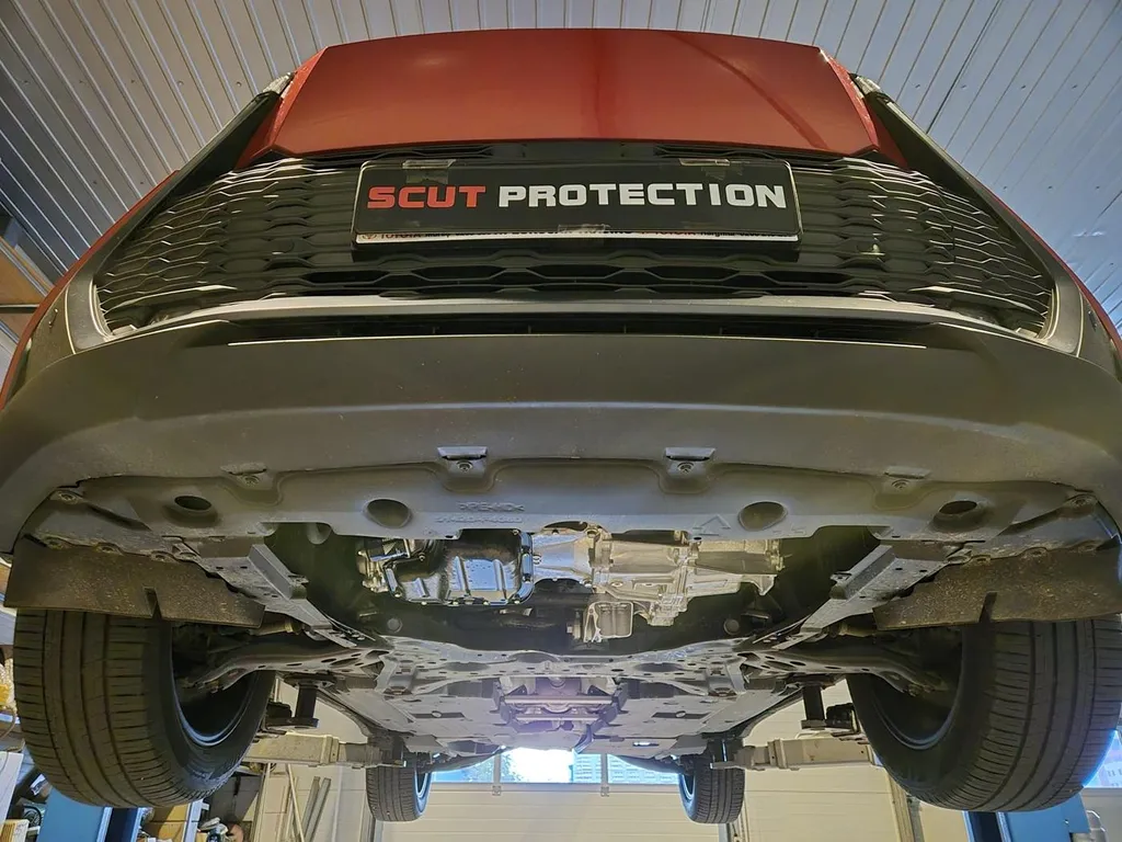 Sabot de protection moteur aluminium pour Lexus UX - Carter protégé - 6