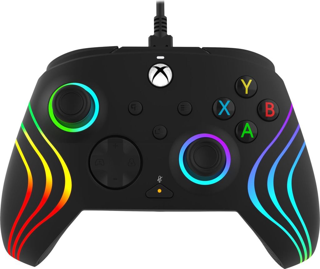 PDP Afterglow Wave Wired Controller XB Black Produktbild 