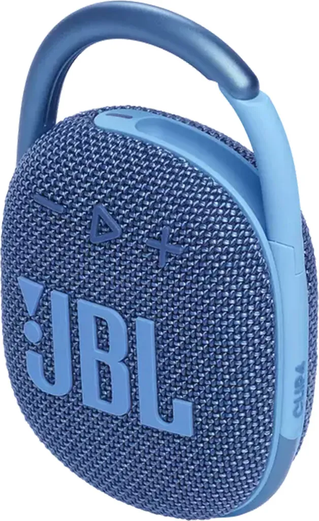 JBL Clip 4 Eco Enceinte Bluetooth Bleue Portable avec Mousqueton Intégré