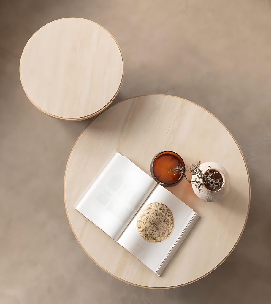 Couchtisch-Set aus Massivholz – Für ein elegantes und funktionales Wohnzimmer