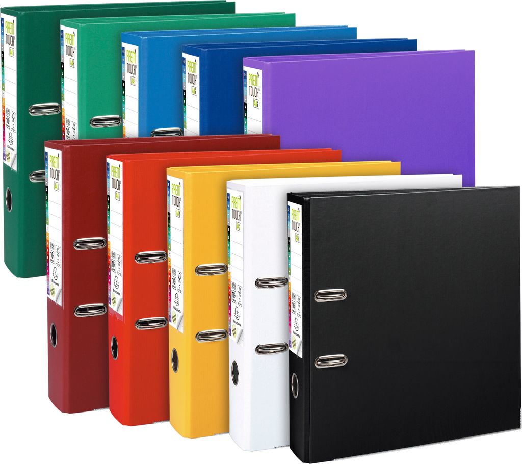 Exacompta Ordner Prem'Touch 80mm PP 10sort