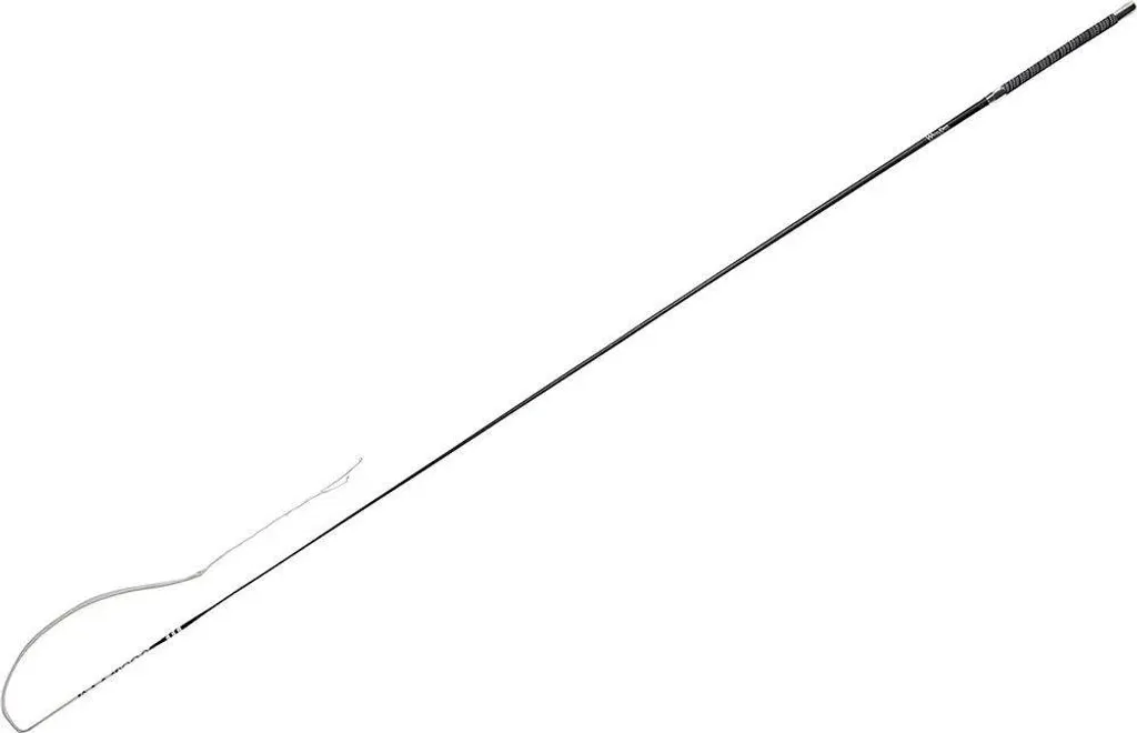 Cravache d'équitation longue Whip&go carbone 210 cm pour le dressage