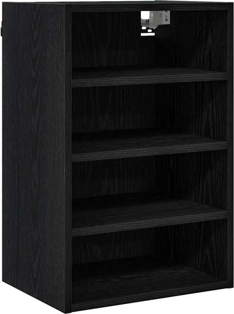Armadietto Pensile Rovere Nero 40x60 - Facile Montaggio e Resistente