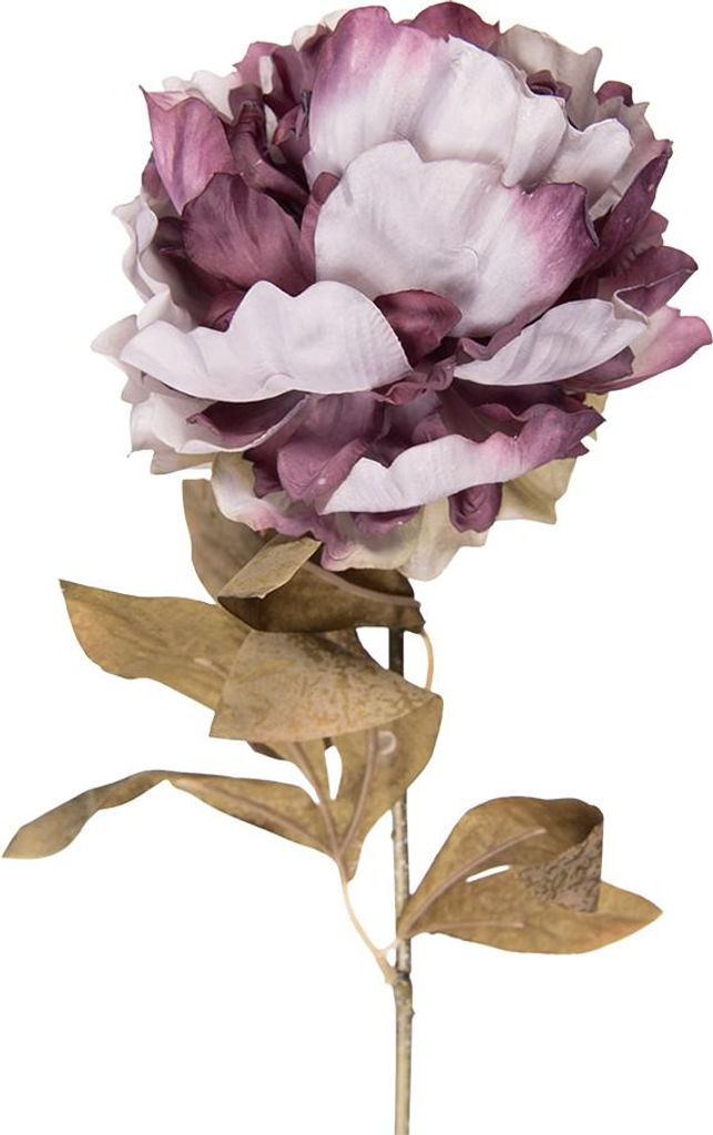 Clayre & Eef Kunstblume 70 cm Violett Kunststoff