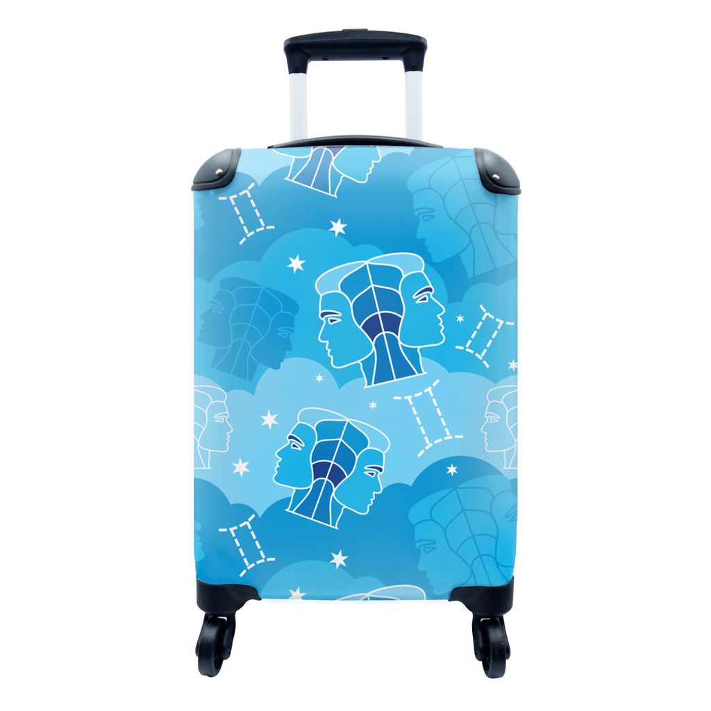 MuchoWow® Koffer Handgepäck Trolley Rollkoffer Kleine Produktbild 
