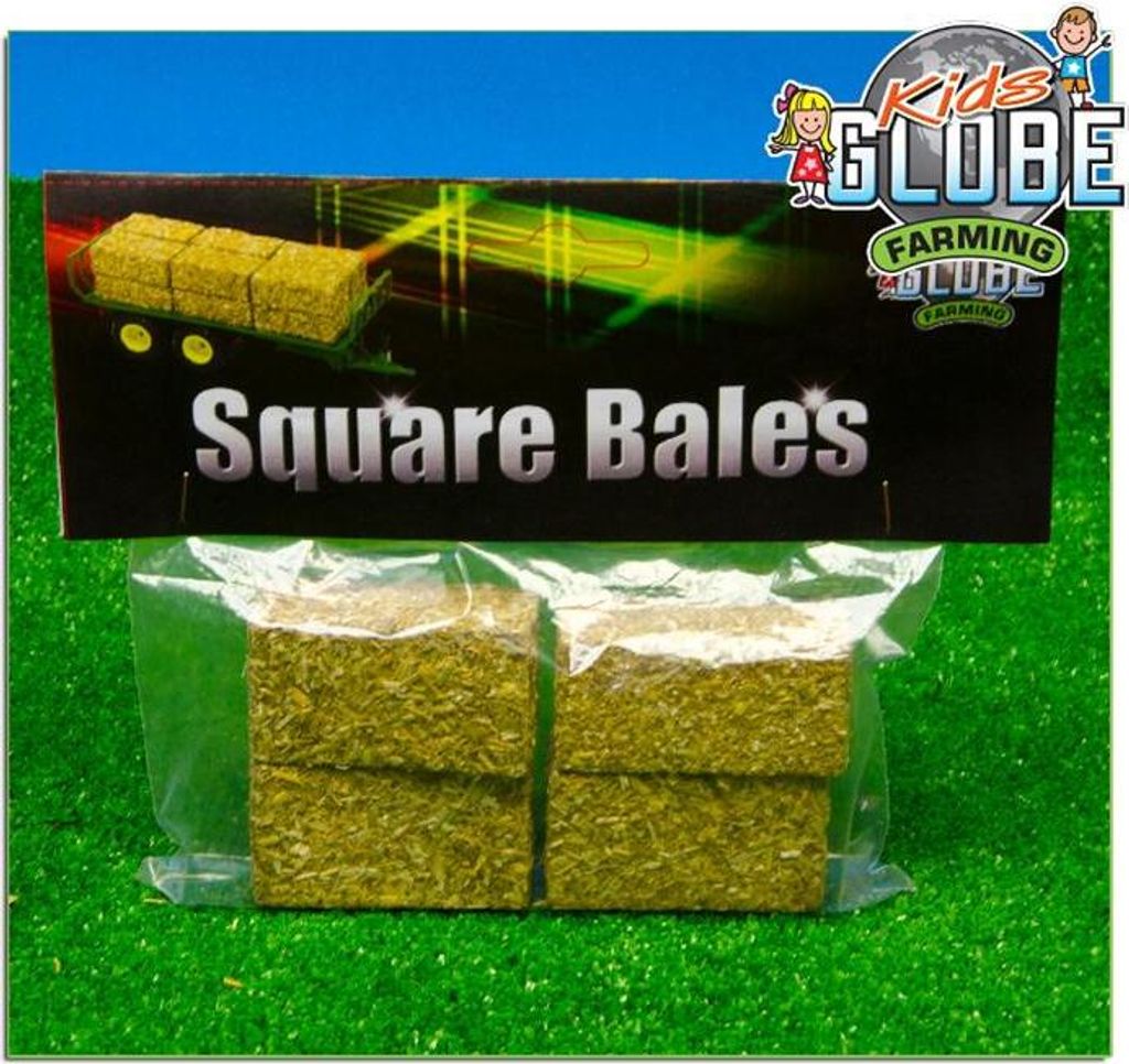 Farma 4 slaměné kostky v sadě Obrázek produktu 