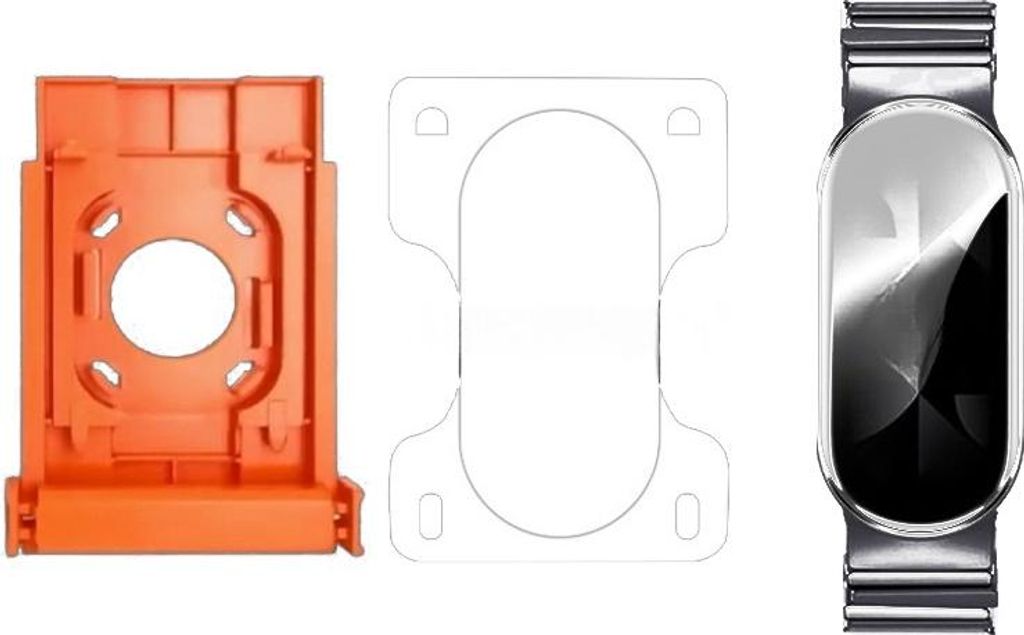 INF Displayschutzfolie für Xiaomi Band 7/8/9 - Klar, Einfache Anbringung, 2 Stück